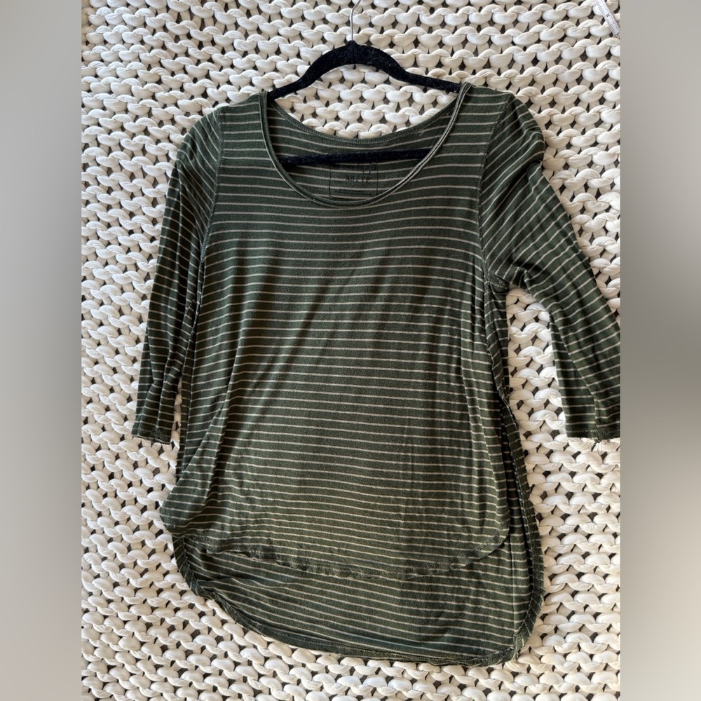 "Free People “Over” Shirt | Relaxed Fit with Side Slits | Size XS